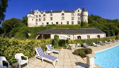 Lej en helikopter til Le Château de Chissay i Loire-dalen