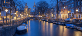 Bruxelles - Amsterdam: leje af privatfly