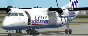 DASH 8-300 udlejning af privatfly 