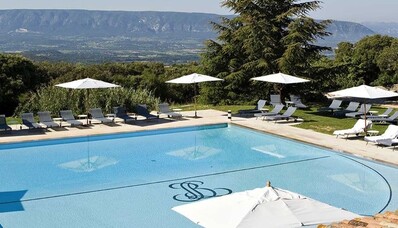Helikopterudlejning : Hôtel Les Bories & Spa Gordes Lubéron