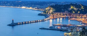 München - Nice: leje af privatfly 