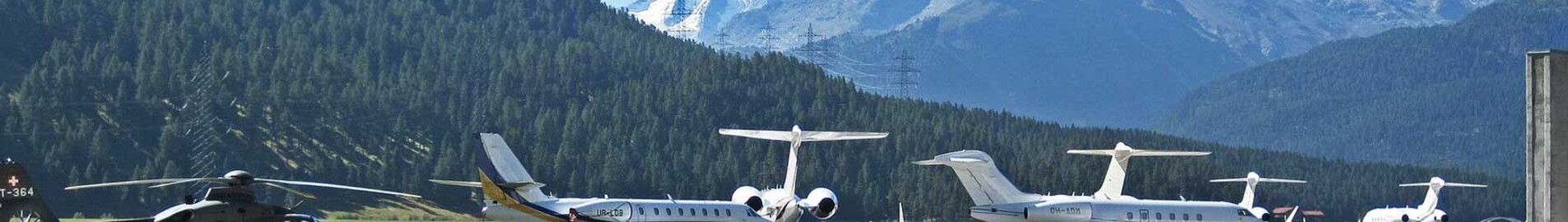 Paris - St. Moritz Samedan: leje af privatfly 