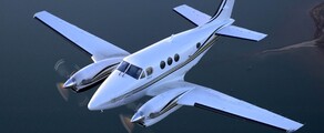 KING AIR 90: Udlejning af privatfly