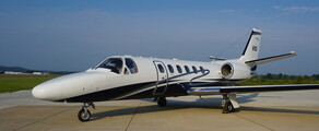 Citation II udlejning af privatfly 
