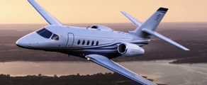 Citation II udlejning af privatfly 