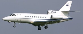 FALCON 900: Udlejning af privatfly