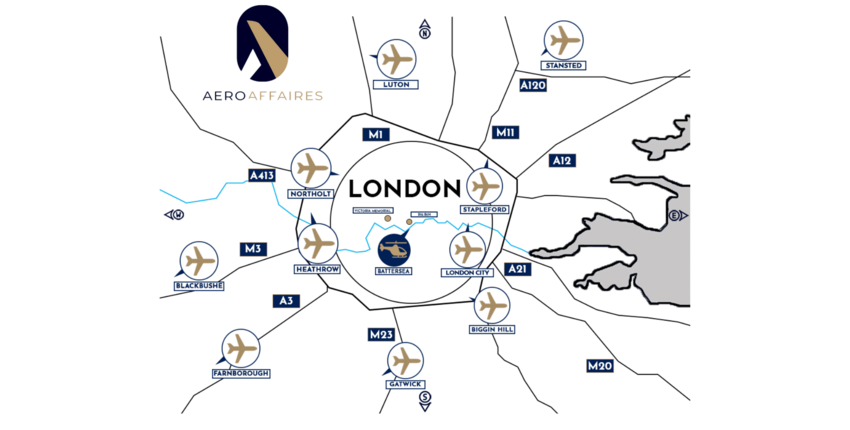 London Luton: privat jetudlejning