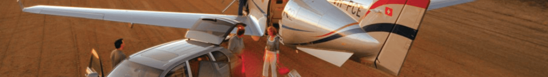 Lej et privatfly til en safari