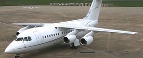 AVRO RJ 85udlejning af privatfly 