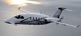 Cessna Citation M2 intérieur cabine beige