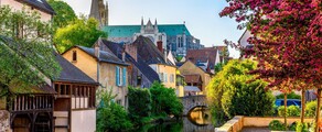 Chartres Champhol: leje af privatfly 