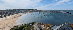Hugh Town St Marys Scilly: privat flyveplads 