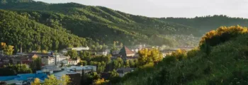 Alger couché de soleil