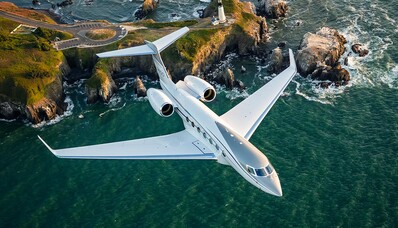 Elon Musks private jetfly