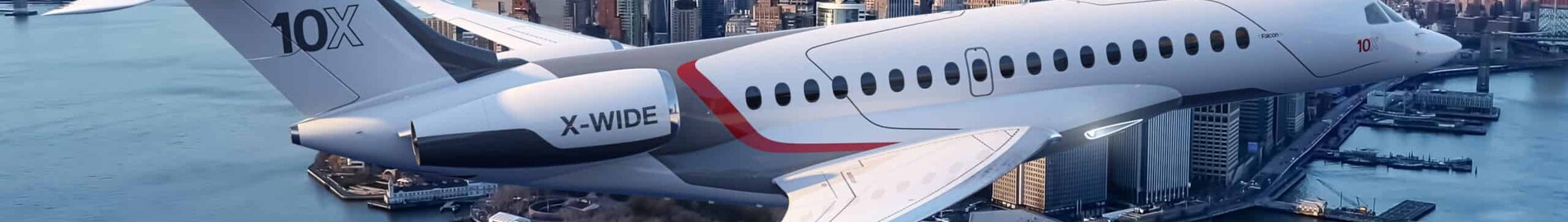 Falcon 6 modeller af privatfly