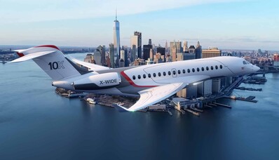 Falcon 6 modeller af privatfly