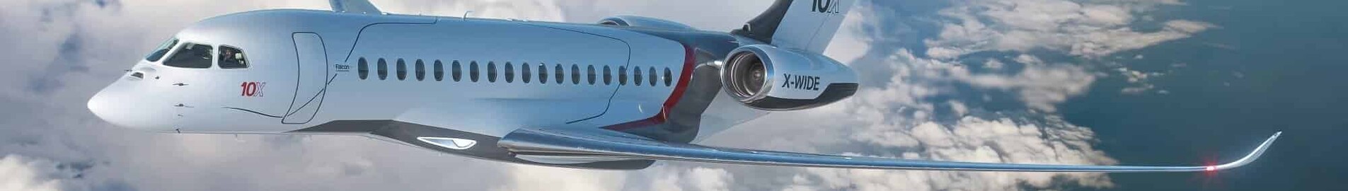 Dassault Aviation lancerer Falcon 10X, sit mest kraftfulde privatfly