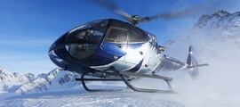 location hélicoptère - intérieur H125 avec sièges en cuir beige