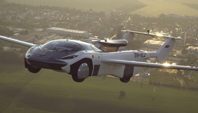 AirCar: Slovakiets flyvende bil certificeret revolutionær