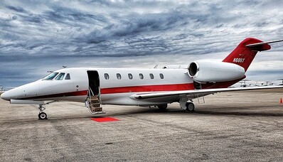 TOP 5 mest populære private jetfly i Europa i 2022.