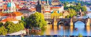 Saint-Tropez - Prag: leje af privatfly