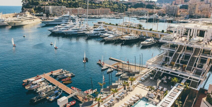 Nice - Monaco: Transfer med helikopter
