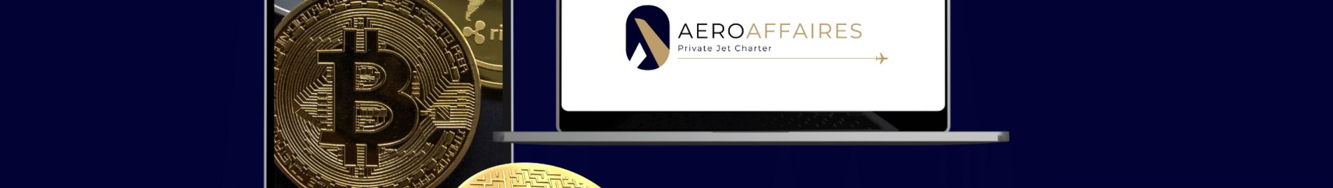 Kryptovalutaer og private jetfly