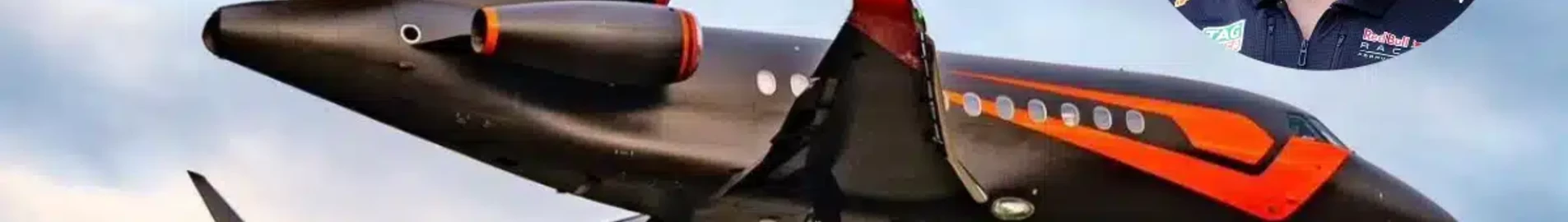 Når F1 flyver: Max Verstappens privatjet