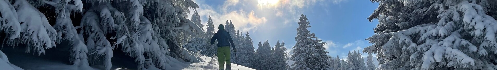 Skidestinationer tilgængelige med privatfly