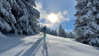 Skidestinationer tilgængelige med privatfly