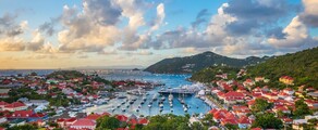 Barbuda - St Barthes: helikoptertransport