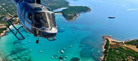 Nice - Monaco: Transfer med helikopter