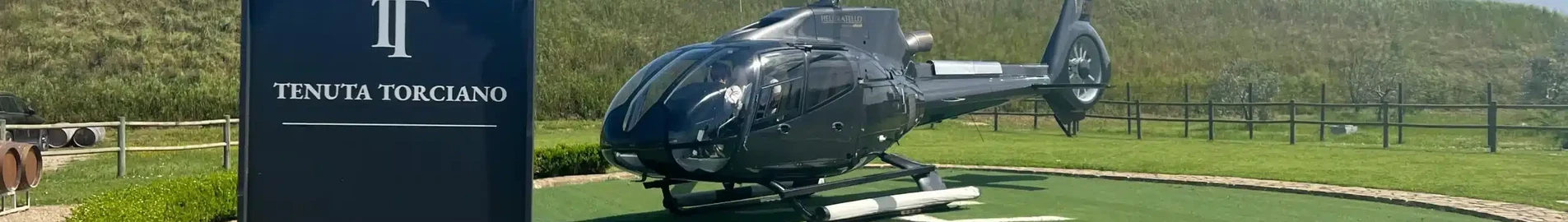 Helikoptertur til Italiens store vingårde