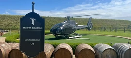 Château de Ferrières: Helikopter-oplevelse