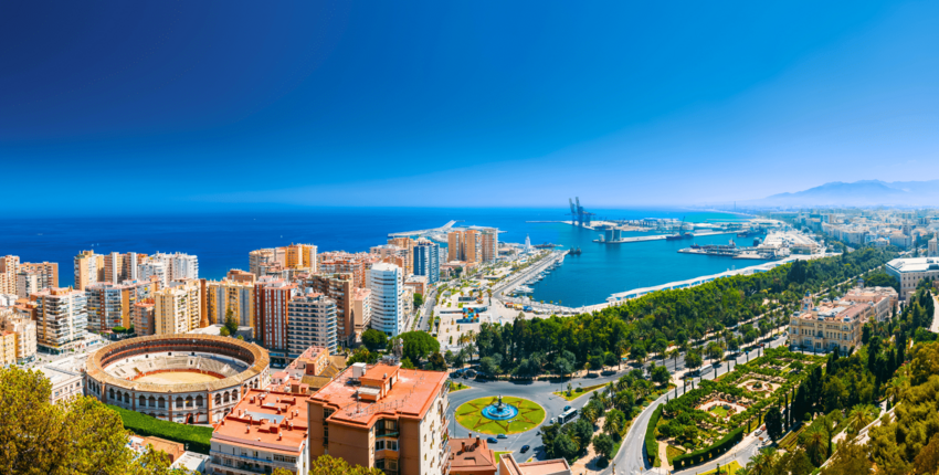 Valencia - Malaga: helikoptertransfer
