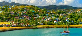 Tortola - St Barthes: helikoptertransport