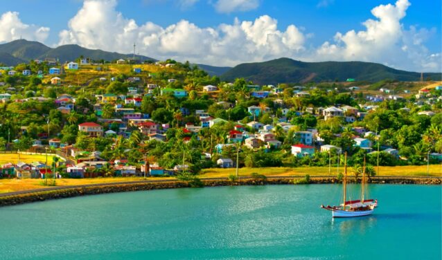 Antigua - Saint-Barthélemy: helikoptertransport