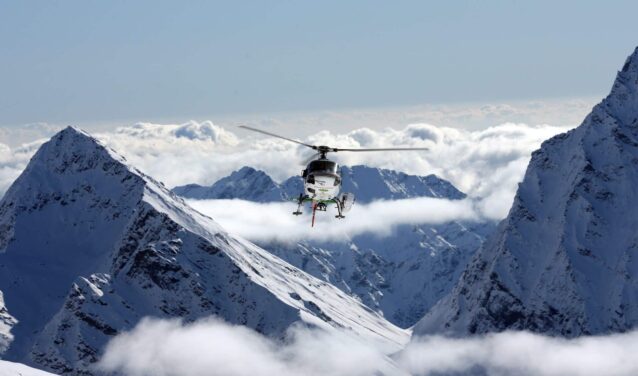 Milano - Courmayeur: helikoptertransport