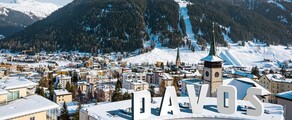 Genève - Davos: helikoptertransport
