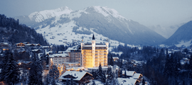 Zürich - Davos: helikoptertransport