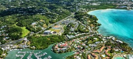 Tortola - St Barthes: helikoptertransport