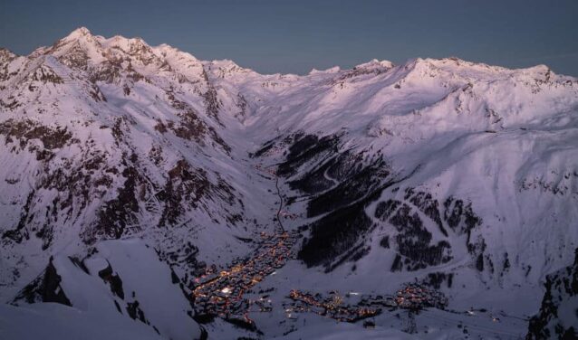 Genève - Val d'Isère: helikoptertransport