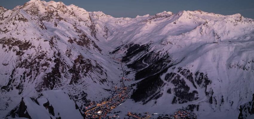 Genève - Val d'Isère: helikoptertransport