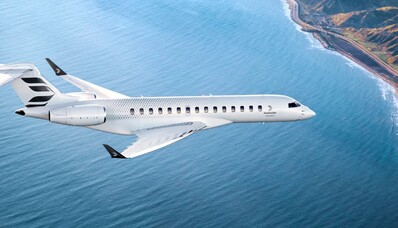 Bombardier Global 8000 canadisk producent tager det hurtigste forretningsfly siden Concorde i brug